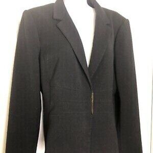𝅺Calvin Klein snap front career stretch blazer